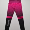 Black And Pink Legging With Logo - Image 2
