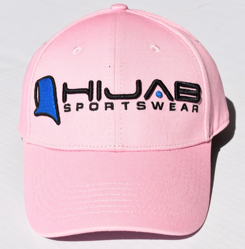 Pink Baseball Hat With Logo