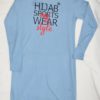 Hijab Sportswear Women's LS Tee Dress Blue My Style - Image 2