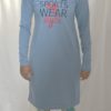 Hijab Sportswear Women's LS Tee Dress Blue My Style 12