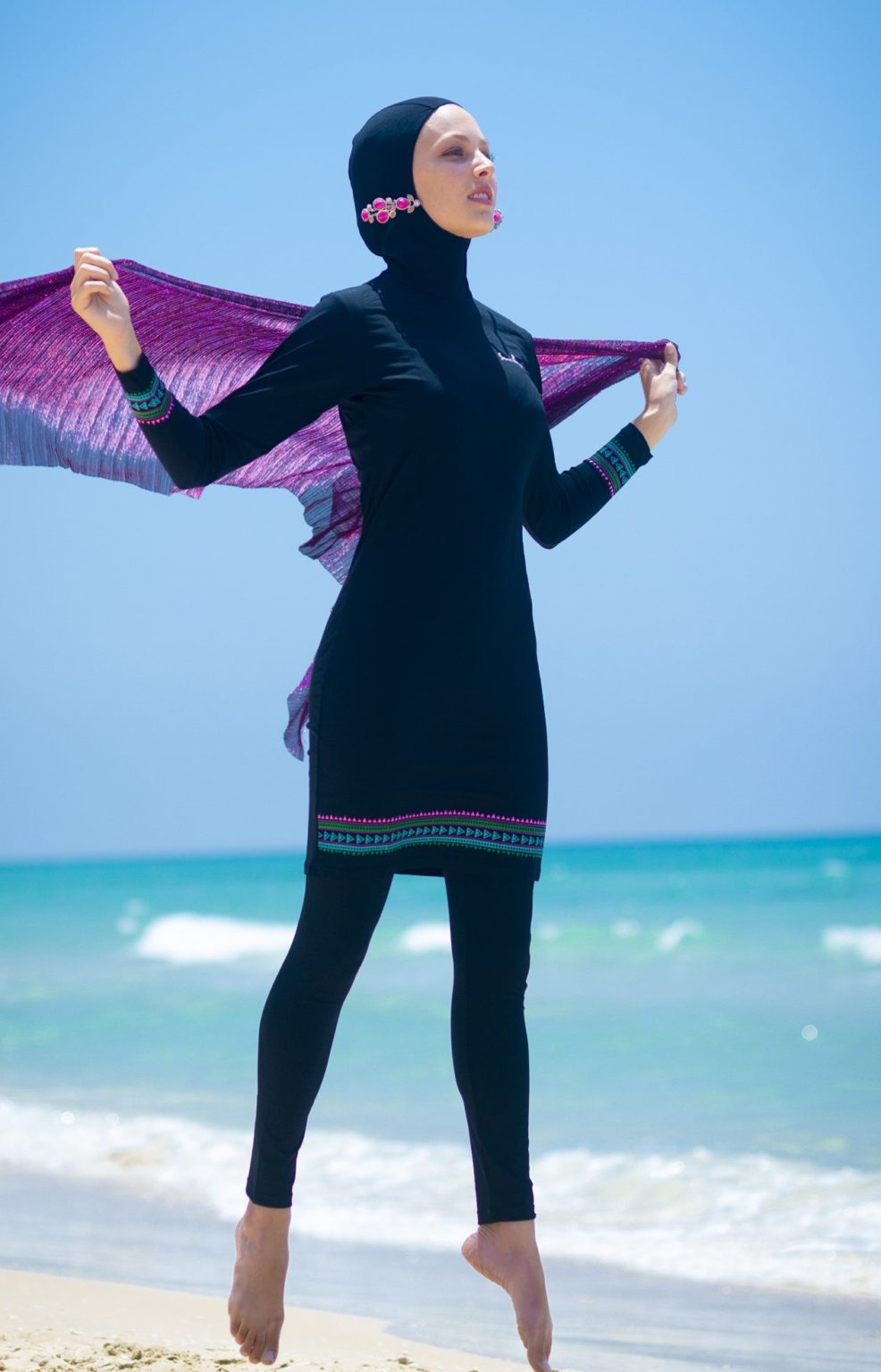 muslim swimwear-hijab sportswear