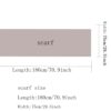 Quality Cotton Jersey Plain Scarf - Image 4