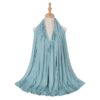 Instant Cotton Jersey Hijab Scarf in Bean Green color