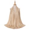 Instant Cotton Jersey Hijab Scarf in Beige color